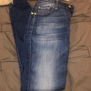 7 for all mankind skinny jeans